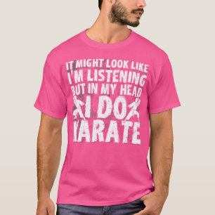 Camiseta En Mi Cabeza Hago Karate Karate Trainer Karate