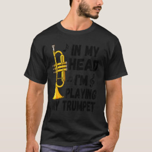 Camiseta En mi cabeza voy a tocar a mi músico de Trump y a