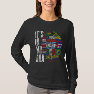 Camiseta En mi café latino en el mes de la herencia hispáni