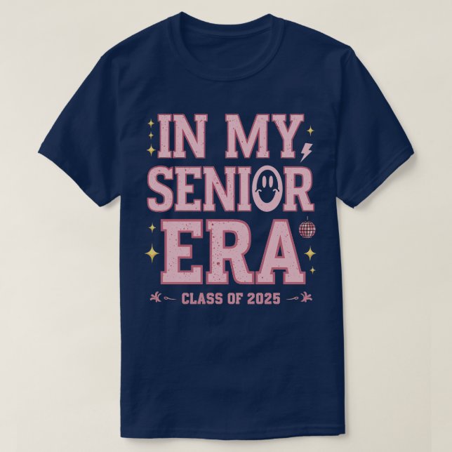Camiseta en mi clase de mayor edad de 2025 1 (Diseño del anverso)