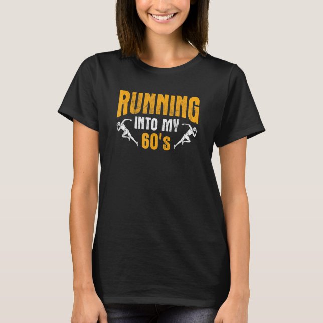 Camiseta En mi corredor de maratón de 60 (Anverso)