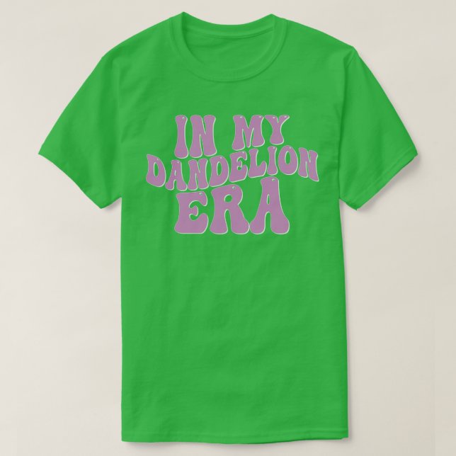 Camiseta En mi Dandelion Era 1 (Diseño del anverso)