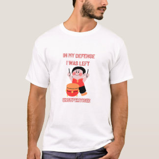 Camiseta En Mi Defensa Me Dejaron Sin Supervisión