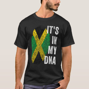 Camiseta En mi Día de la Independencia de la Bandera de Jam