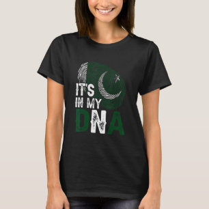 Camiseta En mi Dna, la bandera paquistaní es Patriótica