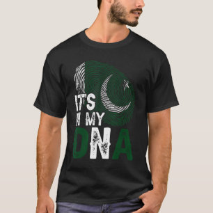 Camiseta En mi Dna, la bandera paquistaní es Patriótica