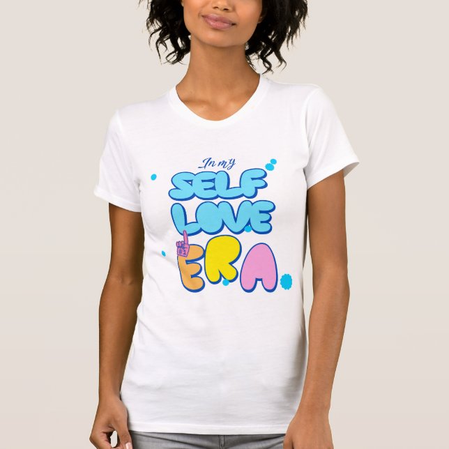 Camiseta En mi época de amor propio (Anverso)