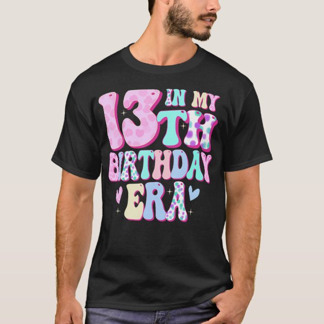 Camiseta En Mi Época De Cumpleaños 13 Regalos Chicas Trece  (Anverso)
