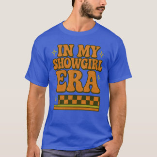 Camiseta en Mi Época de Showgirl Traje Gráfico Groovy Mujer