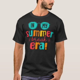 Camiseta En mi época de vacaciones de verano divertida vera