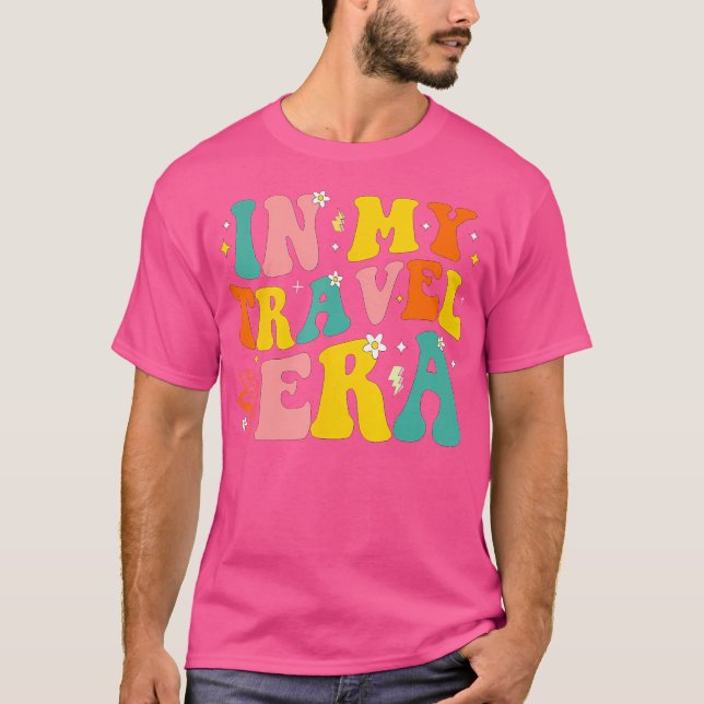 Camiseta En mi época de viajes de vacaciones campi de sende (Anverso)