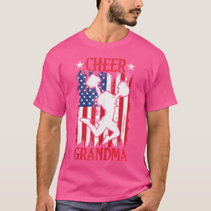 Camiseta En Mi Era de Abuela Cheerleading Familia Us Fla
