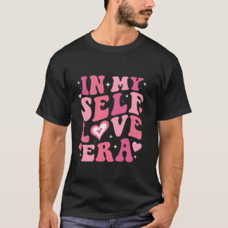 Camiseta En mi era de amor propio Groovy San Valentín