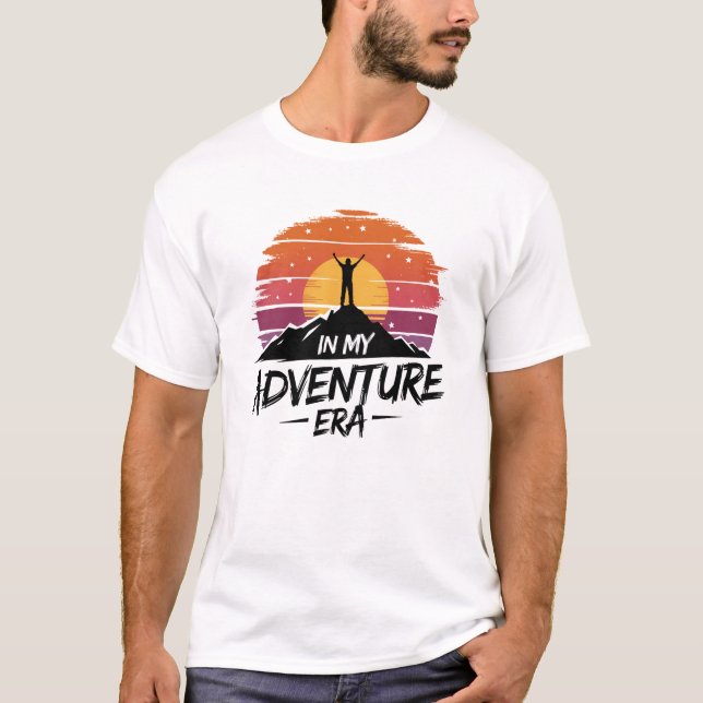 Camiseta En mi era de aventuras (Anverso)