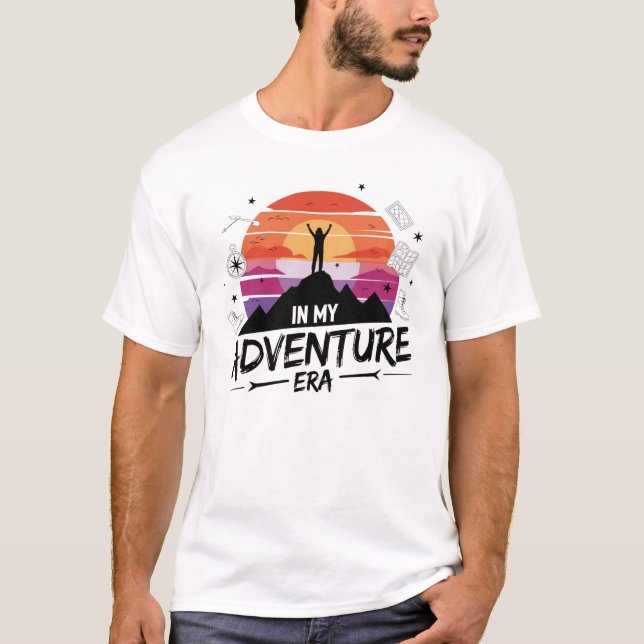 Camiseta En mi era de aventuras (Anverso)