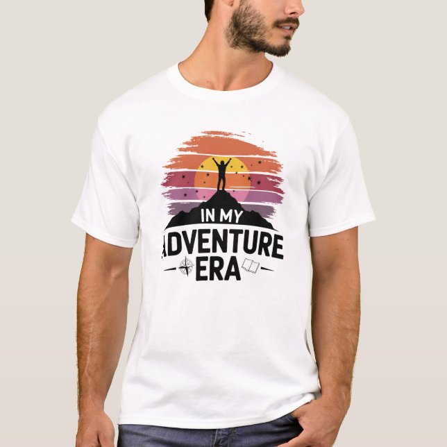 Camiseta En mi era de aventuras (Anverso)