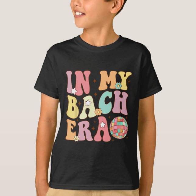 Camiseta En mi era de Bach Groovy Bride Squad Bridesmaid Ba (Anverso)