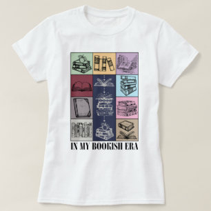 Camiseta En mi era de Bookish, lector de libros curado