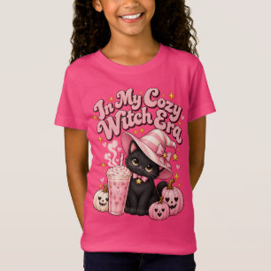 Camiseta En Mi Era de Bruja Acogedora Rosa Halloween