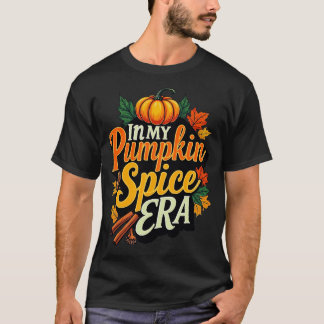 Camiseta en mi era de calabaza y especias