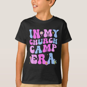 Camiseta En Mi Era de Campamento de Iglesia Divertido Groov