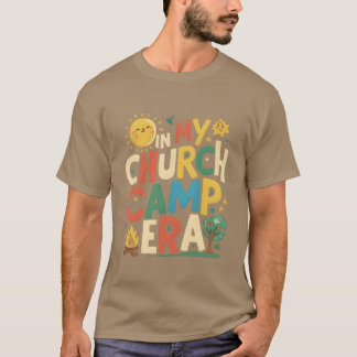 Camiseta En mi era de campamento de iglesia VBS campamento