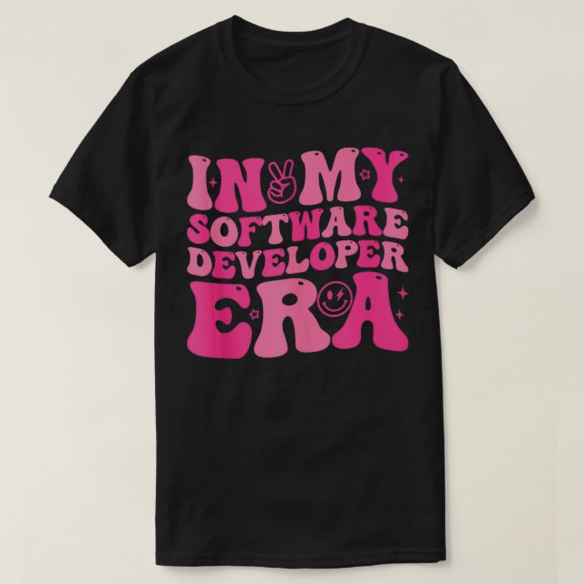 Camiseta En mi era de desarrollador de software Divertidos  (Diseño del anverso)