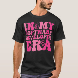 Camiseta En mi era de desarrollador de software Divertidos