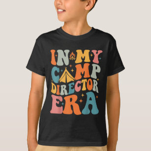 Camiseta En Mi Era de Director de Campamento Groovy Directo