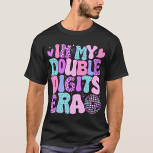Camiseta En Mi Era De Dos Dígitos Retro 10 Años