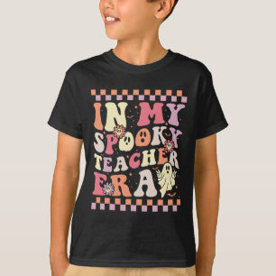 Camiseta En mi era de fantasmas docentes, el té retro fanta