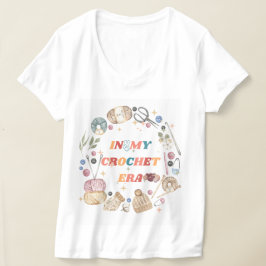 Camiseta En mi era de ganchillo camiseta, regalo de mamá ar