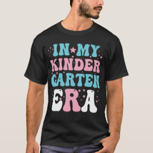 Camiseta En Mi Era De Jardín De Infantes Groovy De Regreso
