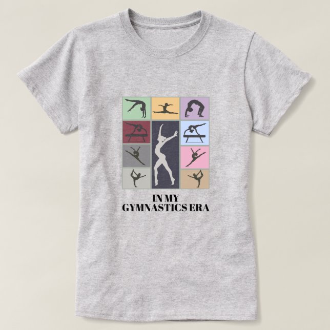 Camiseta En mi era de la gimnasia (Diseño del anverso)