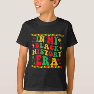 Camiseta En mi era de la historia negra Mes de la historia