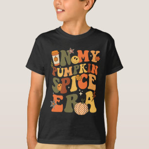 Camiseta En mi era de las especias de calabaza retro otoño 