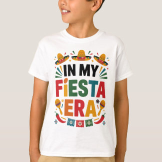 Camiseta En mi era de los cinco coloridos ánimos del Fiesta