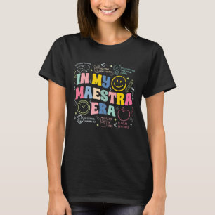 Camiseta En mi era de maestra de vuelta al cole profesora d