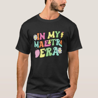 Camiseta en Mi Era De Maestra Maestro De Español Bilingüe D