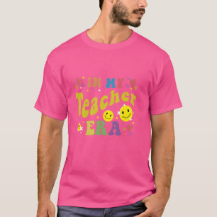 Camiseta En Mi Era De Maestros, Retro Groovy Regresó A La E