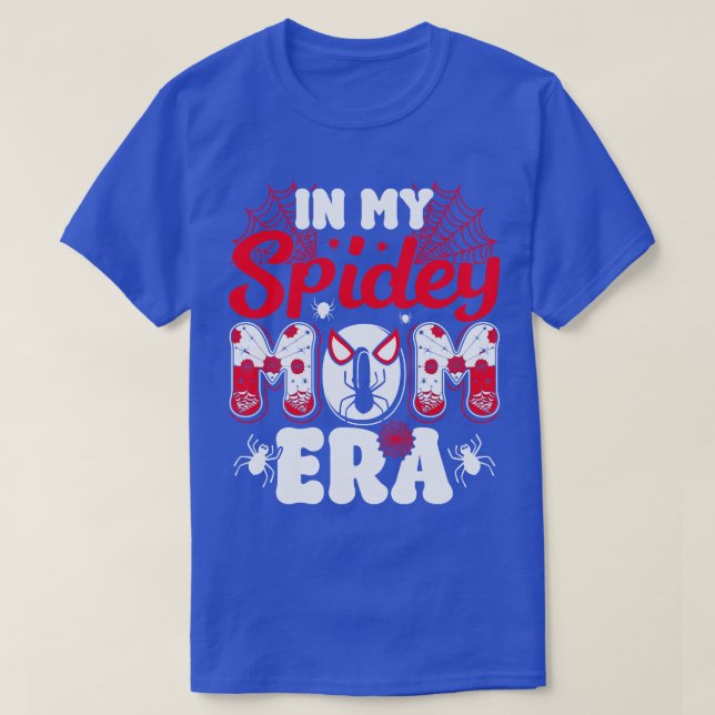Camiseta En mi era de mamá araña (Diseño del anverso)