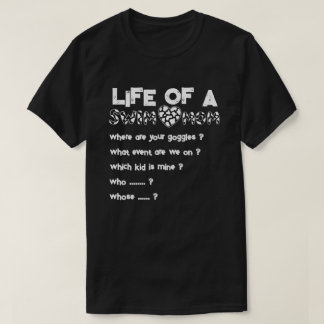 Camiseta En Mi Era de Mamá de Natación,Cita Divertida para