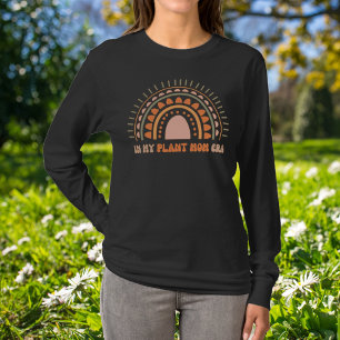 Camiseta En Mi Era de Mamá de Plantas Retro Arcoíris Terrac
