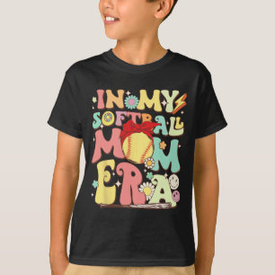 Camiseta En mi era de mamá de Softball, divertidas madres d