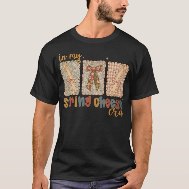 Camiseta En Mi Era de Mamá del Queso en Hilo Divertido Sobr (Anverso)