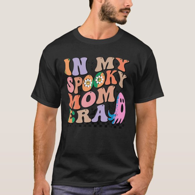 Camiseta En mi era de mamá espeluznante mami Halloween H (Anverso)