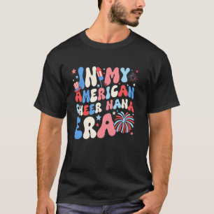 Camiseta En Mi Era de Nana de Porristas Estadounidenses 4 d