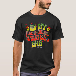 Camiseta EN MI ERA DE NEGOCIOS DE NEGRO Fun Groovy Retro