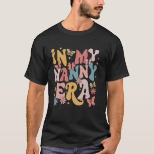 Camiseta En Mi Era de Niñera Retro Groovy Día de las Madres