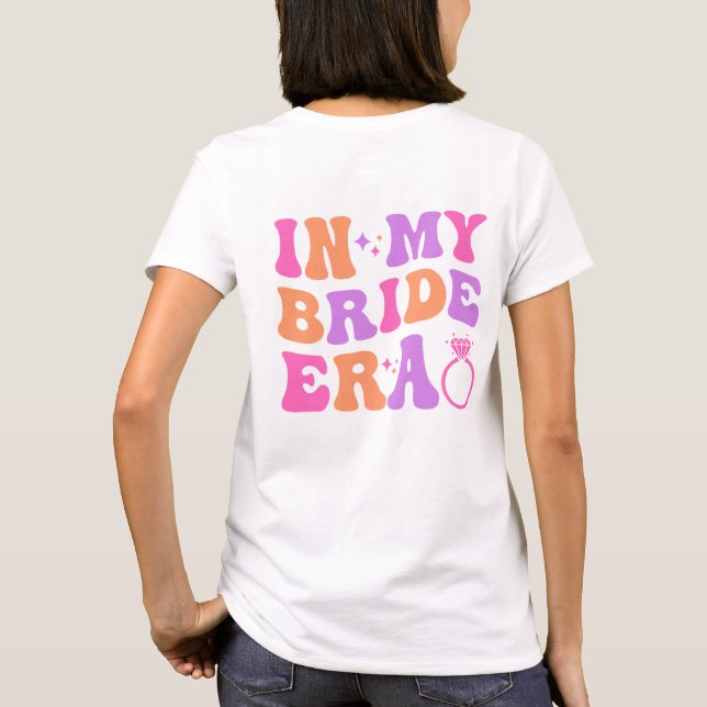 Camiseta En mi era de novia (Reverso)
